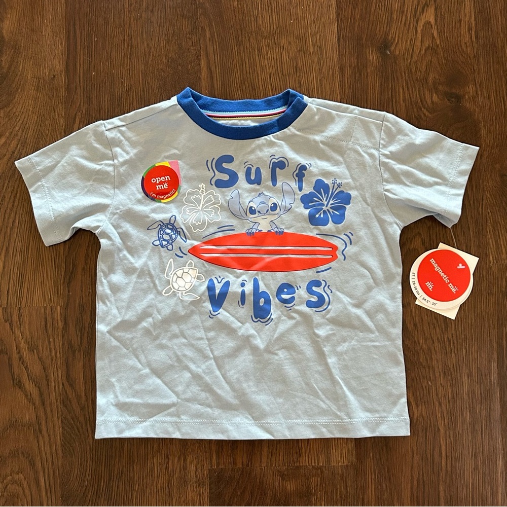 Magnetic Me Disney Lilo + Stitch Magnetic T-Shirt 2T Surf Vibes